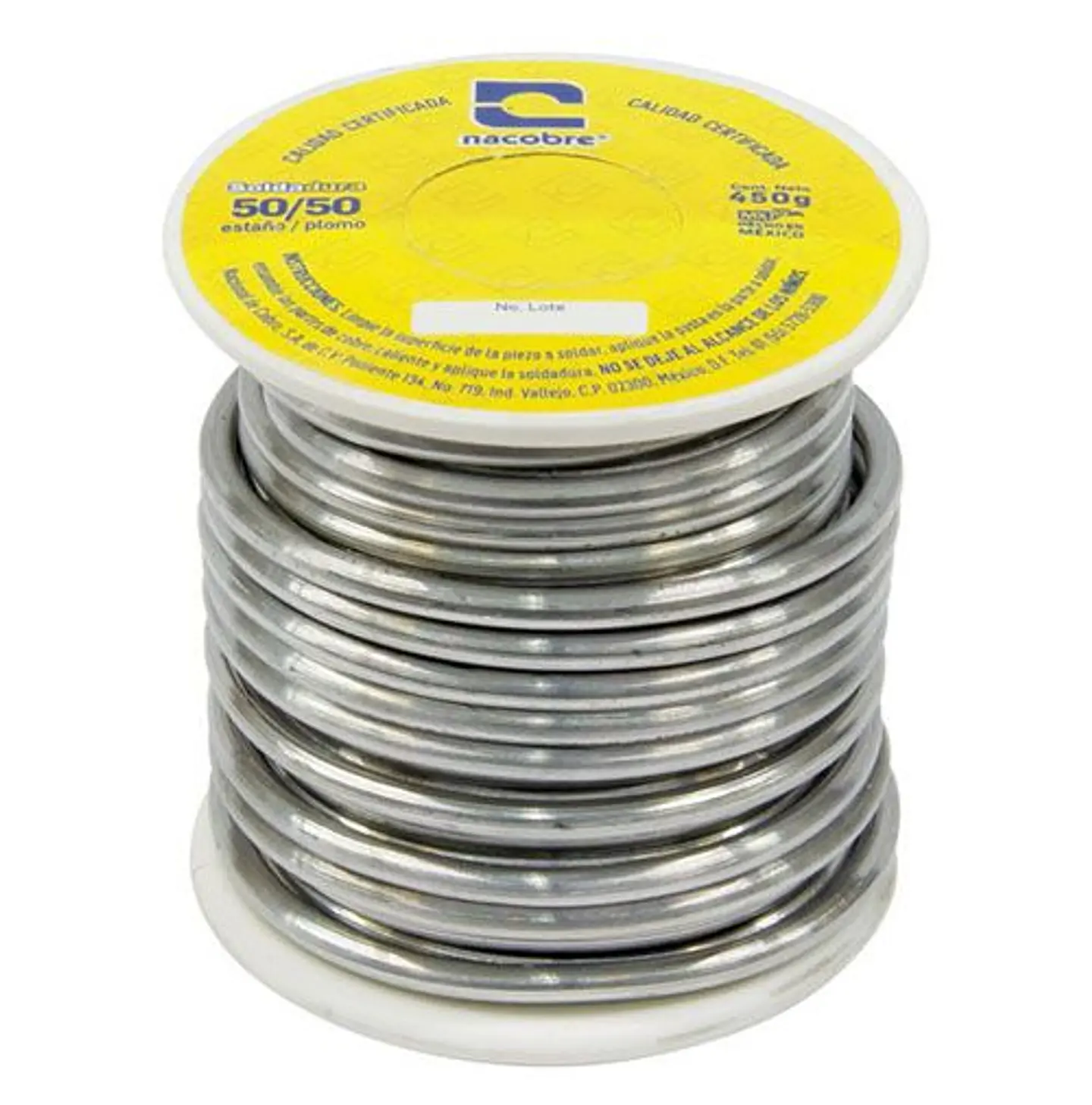 Soldadura Estaño 50/50 Carrete 450 gr 1