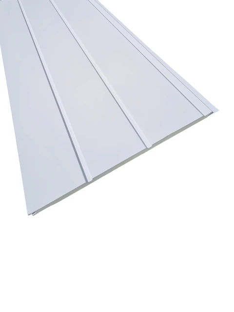 Metal Siding 400X3800MM D-12 Blanco Angel 2 Zanjas