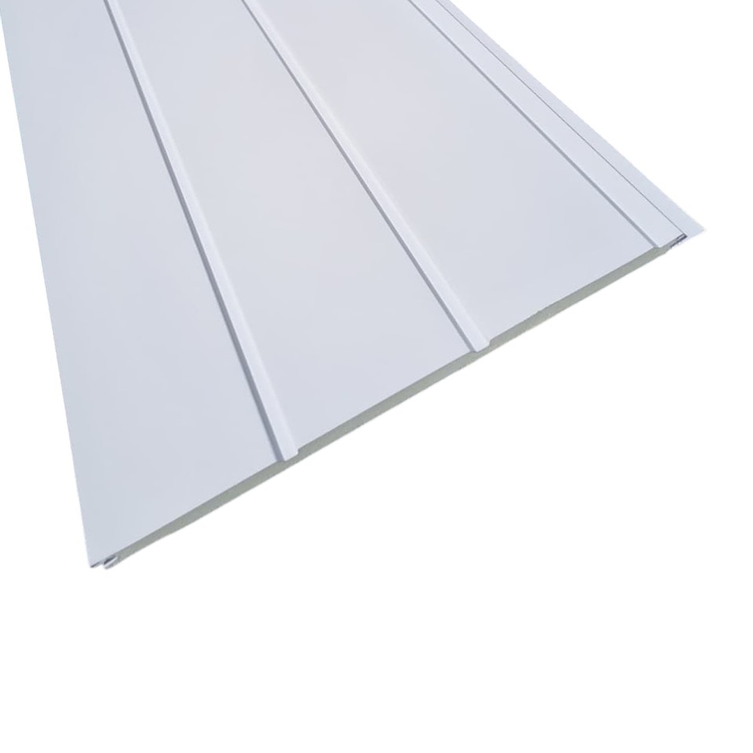 Metal Siding 400X3800MM D-12 Blanco Angel 2 Zanjas 1