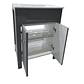 Vanitorio + Mueble Gris Sin Griferia 61x46.5x82cm K1057 - Miniatura 2