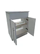 Vanitorio + Mueble Blanco Sin Griferia 61x46.5x82cm K1052-60  - Miniatura 2