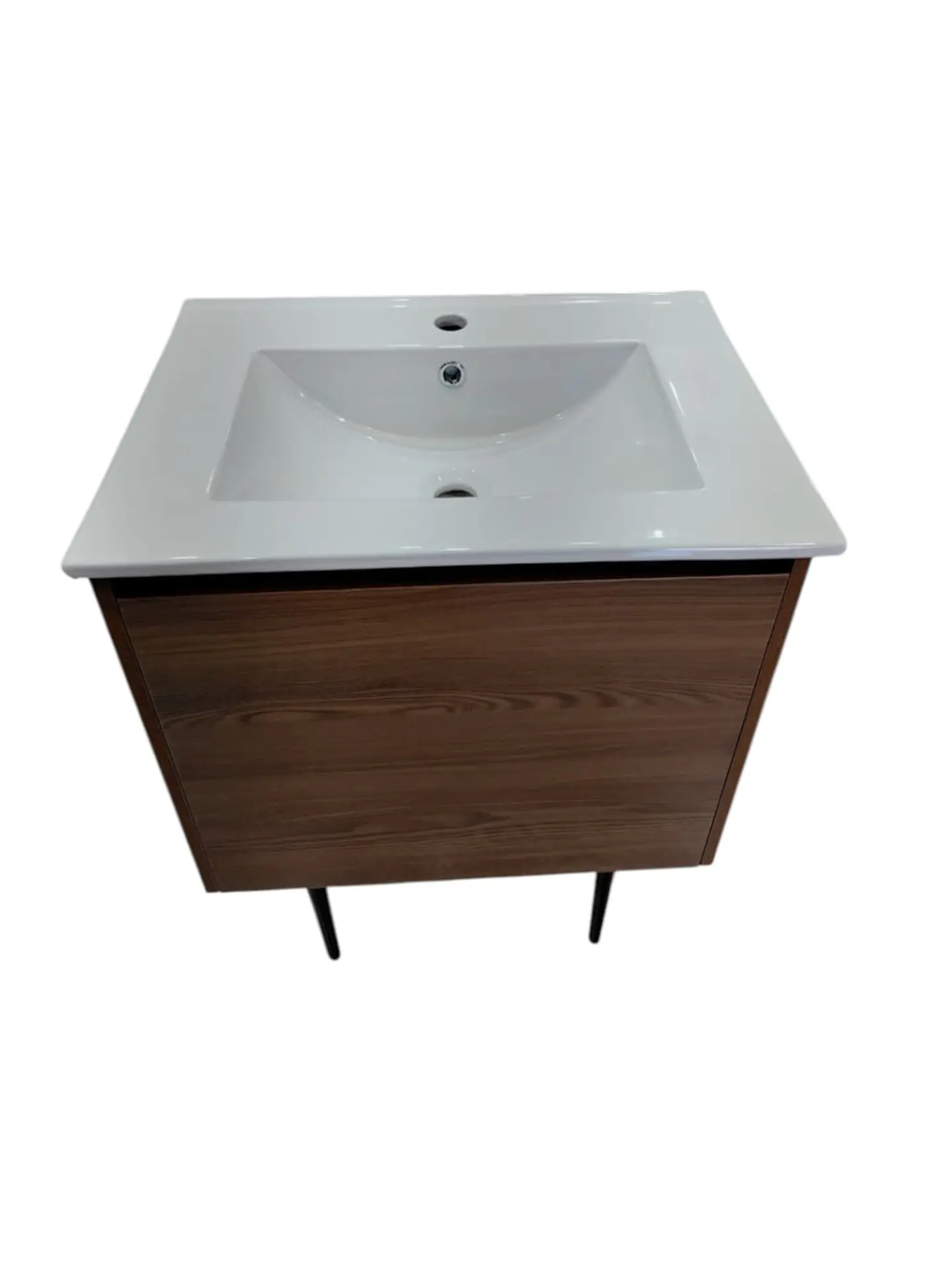 Vanitorio + Mueble Castaño Sin Griferia 61x46x82cm K1095 3