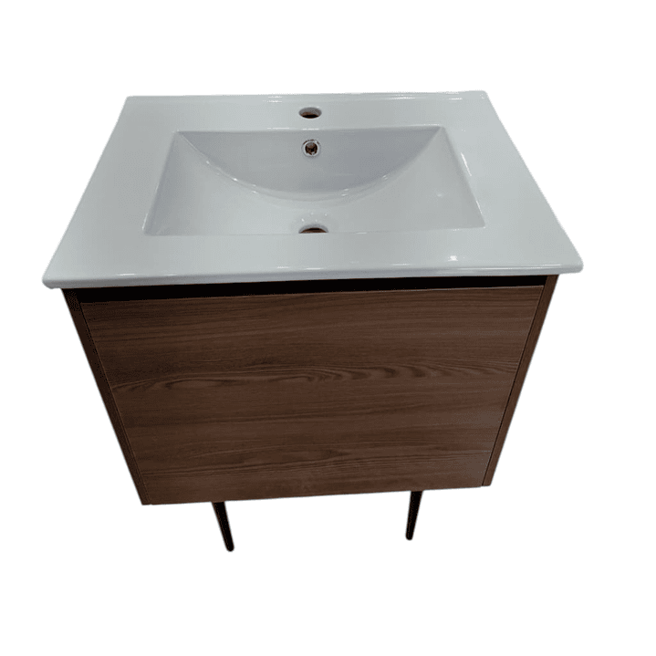 Vanitorio + Mueble Castaño Sin Griferia 61x46x82cm K1095 3