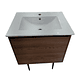 Vanitorio + Mueble Castaño Sin Griferia 61x46x82cm K1095 - Miniatura 3
