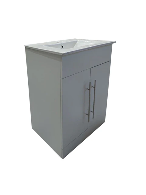 Vanitorio + Mueble Blanco Sin Griferia 61x46.5x82cm K1052-60 