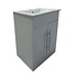 Vanitorio + Mueble Blanco Sin Griferia 61x46.5x82cm K1052-60 