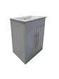 Vanitorio + Mueble Blanco Sin Griferia 61x46.5x82cm K1052-60  - Miniatura 1