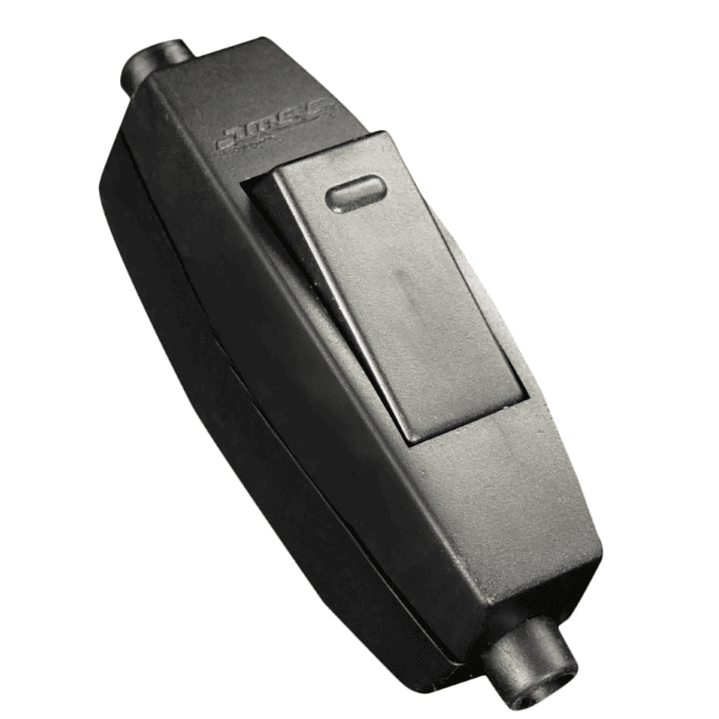 Interruptor Volante de paso 9/12 Negro 1