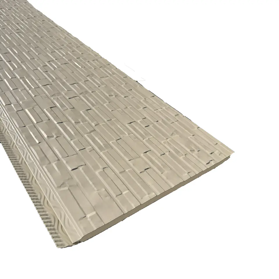 Metal Siding 400X3800MM JGS-902 Blanco Piedra (CS) FSIMP 1