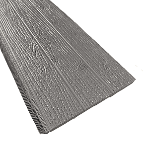 Metal Siding 400X3800MM XMW-701 Vetas Gris 2 Zanjas  (CS) FSIMP