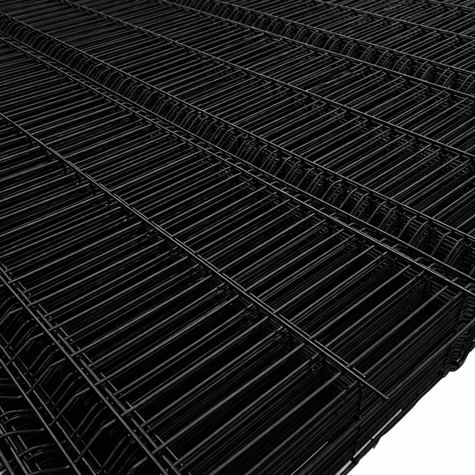 Malla Electrosoldada Negra 4D 1.83X2.5MTS (50X200) (4 Zanjas) 1