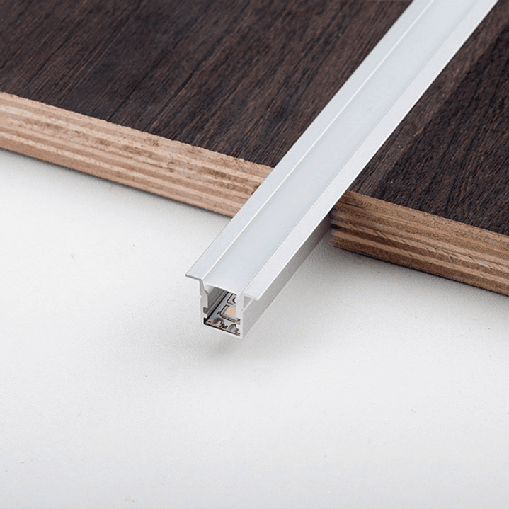 Canal para Porcelanato Led Aliminio 3000MM 1