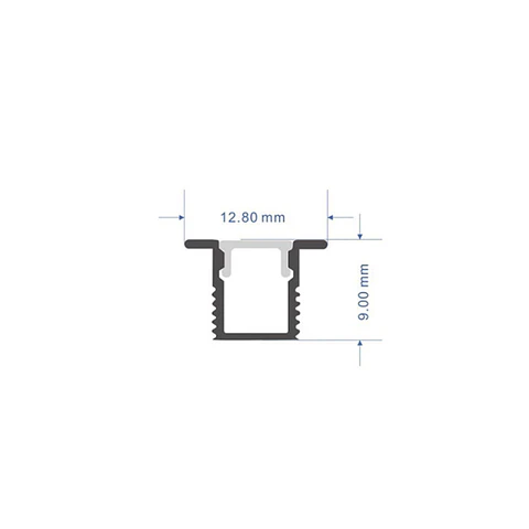Canal para Porcelanato Led Aliminio 3000MM