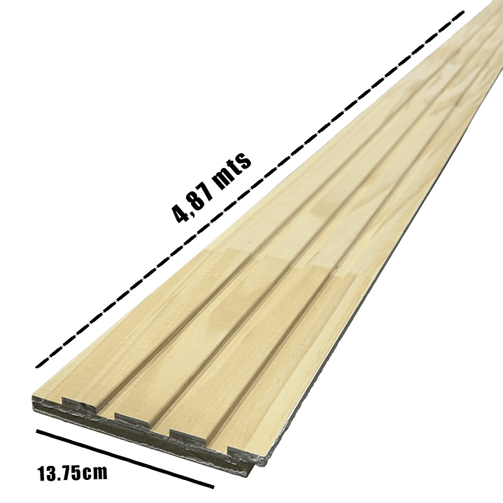 Forro Acanalado 3/4X5.5X4.87MT 4