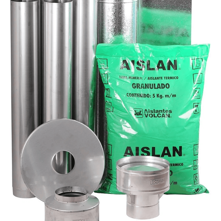 Kit Ductos Estufa Leña 6