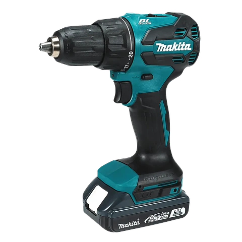 Taladro Percutor Inalambrico 13MM 18V LXT /BL/1BAT/CARGADOR DHP490RFX MAKITA