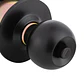 Cerradura Cilindrica Baño Negro CEP0001333 OISTER - Miniatura 3