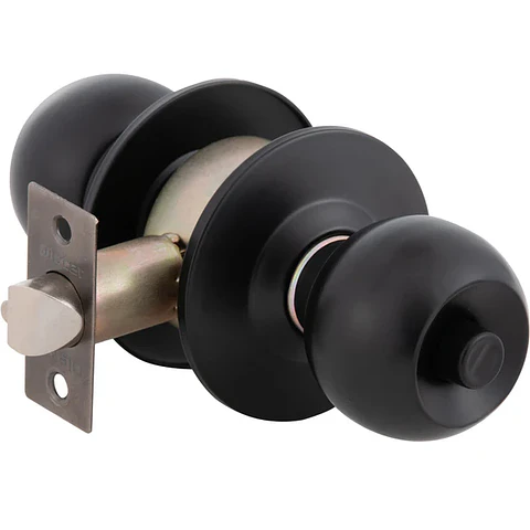 Cerradura Cilindrica Baño Negro CEP0001333 OISTER