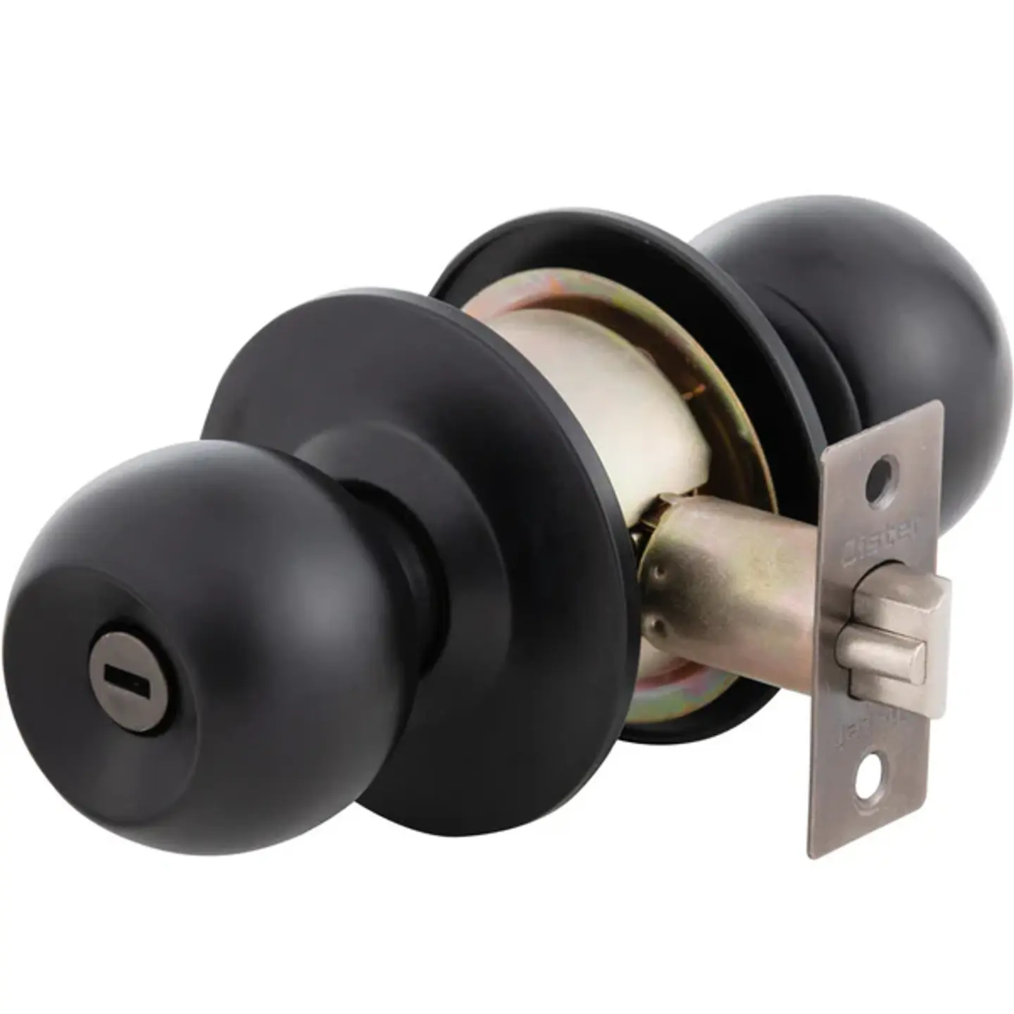 Cerradura Cilindrica Baño Negro CEP0001333 OISTER 2