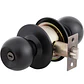 Cerradura Cilindrica Baño Negro CEP0001333 OISTER - Miniatura 2