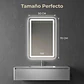 Espejo Luz Led 50X70 Rect C/Antiempañante Mod 02 FSIMP - Miniatura 3