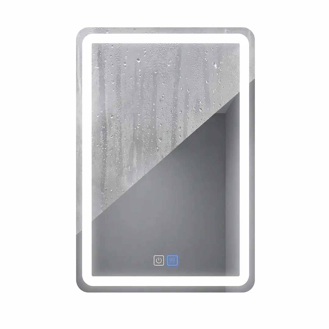 Espejo Luz Led 50X70 Rect C/Antiempañante Mod 02 FSIMP 1