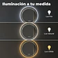 Espejo Luz Led 58X58 Redondo C/Aantiempañante Mod 05 FSIMP - Miniatura 3