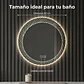 Espejo Luz Led 58X58 Redondo C/Aantiempañante Mod 05 FSIMP - Miniatura 2