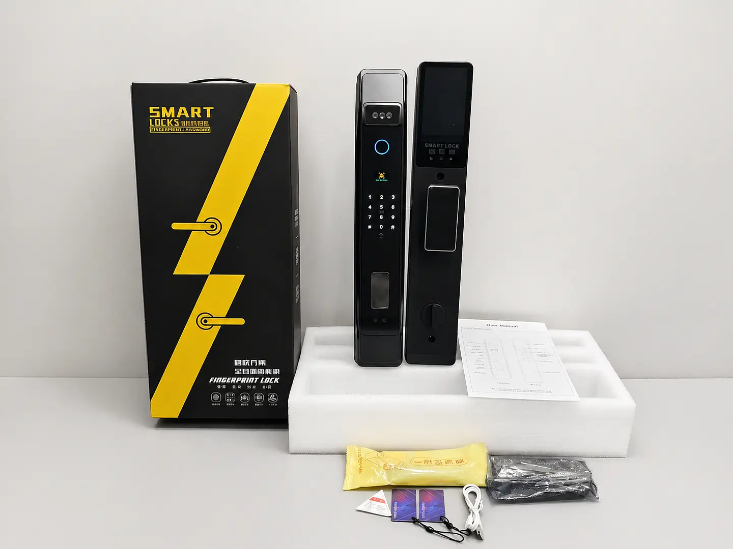 Cerradura Acceso Facal Smart Locks Fingerprint K9 FSIMP 3