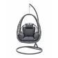 Mecedora Colgante Tipo Huevo Gris 660X900X1150MM FSIMP - Miniatura 1