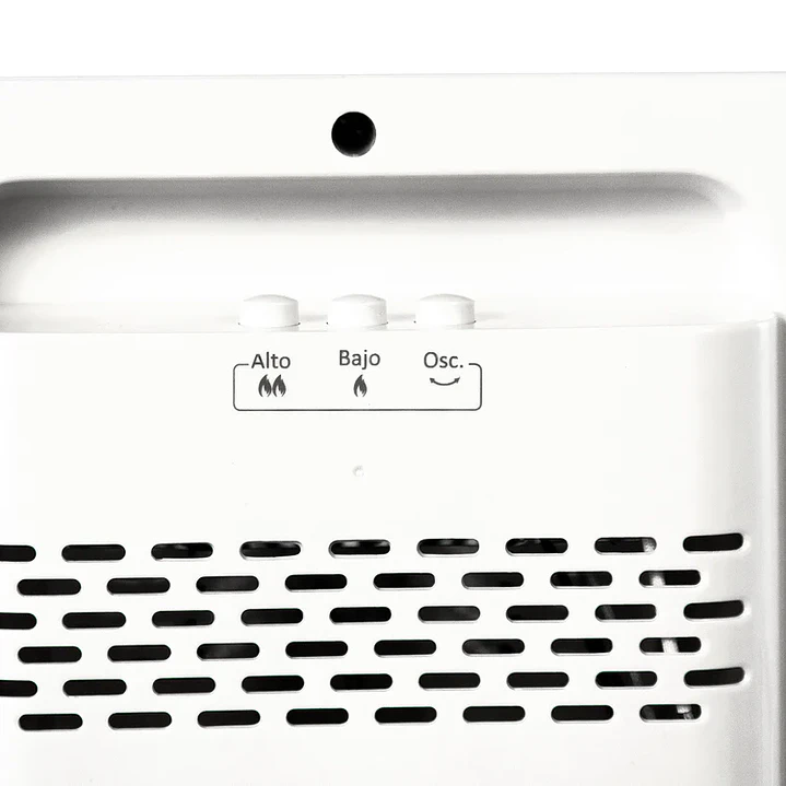 Estufa Fibra de Carbono KFC-90 D1 900W Blanco KENDAL 4