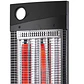 Estufa Fibra de Carbono NSB-120K6 Negra Kendal - Miniatura 2