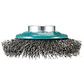 Escobilla Grata Circular Bisel Rizado 100MM X-Lock D-73449 Makita - Miniatura 1