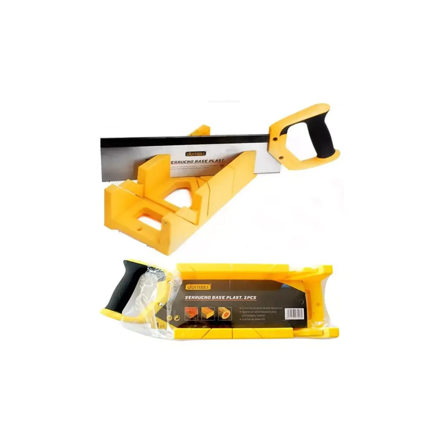 Serrucho Costilla Con Base Plastica 2 Piezas 12 SRB312 Uyus 1