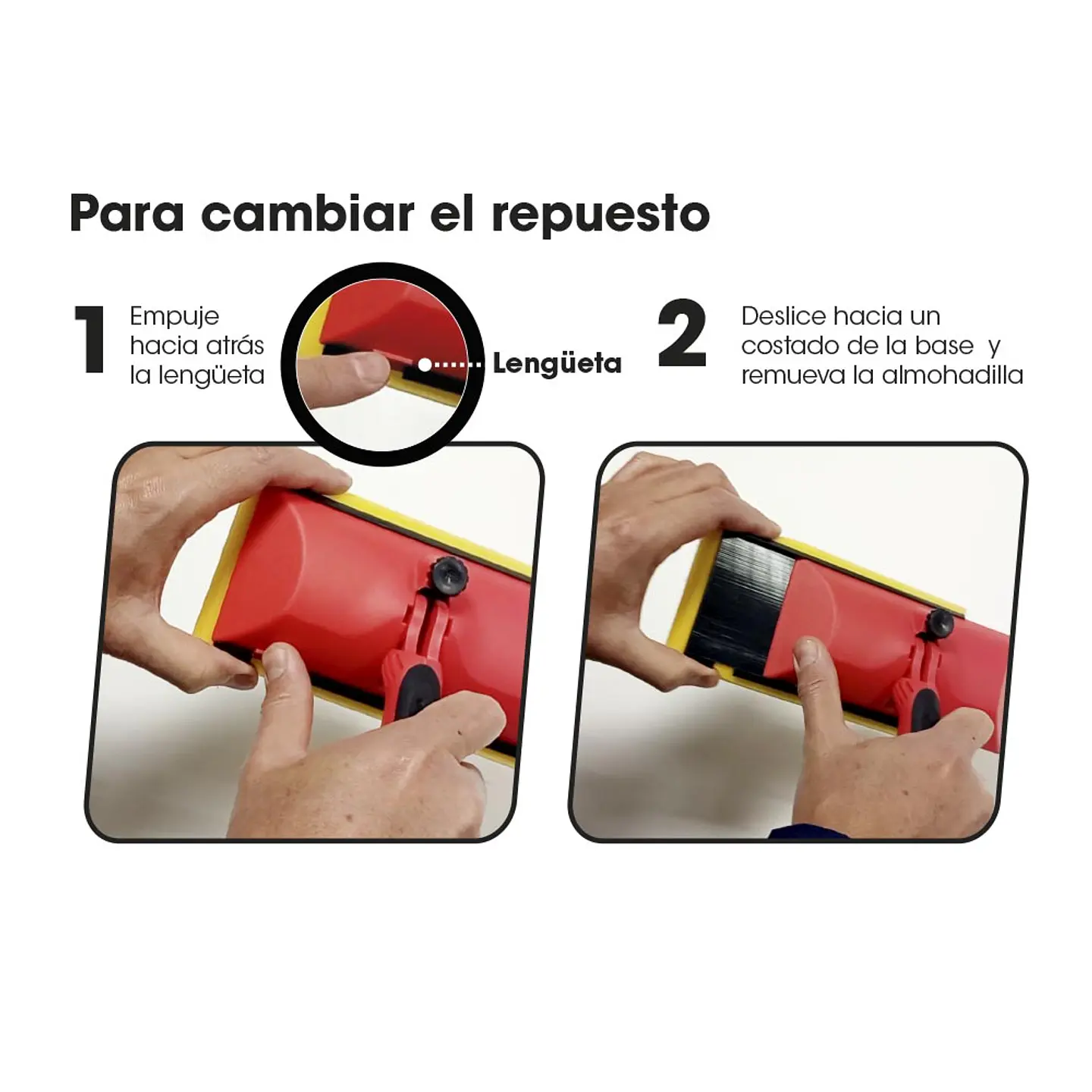 Repuesto Pad 18CM 7 Pulgadas Lizcal 2