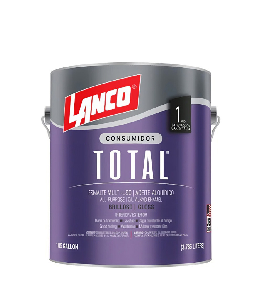 Esmalte Sintetico Total Negro GL Lanco TL1449-4