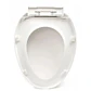 Tapa Asiento Para Inodoro Blanco Moderm TAUMM - Miniatura 2