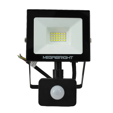 Proyector LED 20W 6000K Con Sensor Megabright 3070020