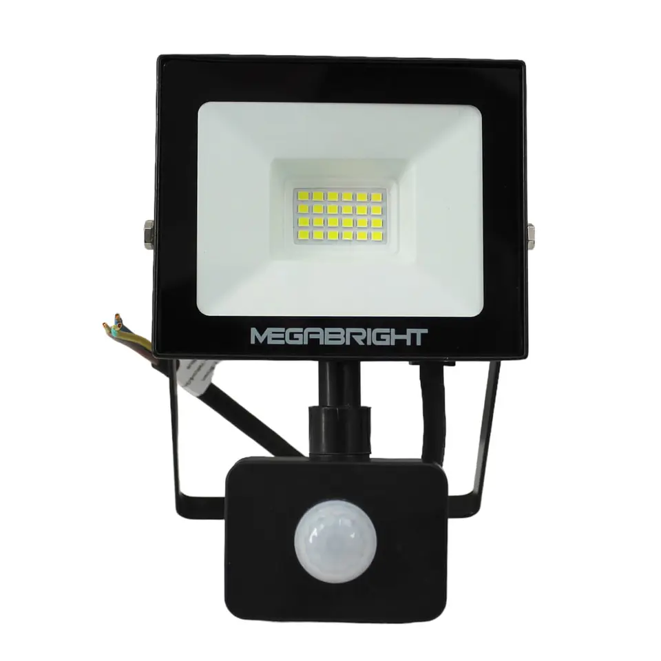 Proyector LED 20W 6000K Con Sensor Megabright 3070020 2