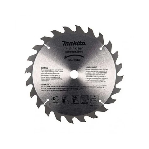 Disco Sierra Madera 7 1/4 24 Dientes D-03436 Makita