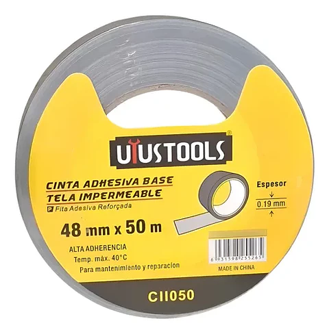 Cinta Adhesiva Tela Impermeable 48MMX50MT CII050 Uyus