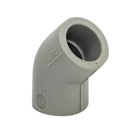 Codo PPR 25MMX45 Grados
