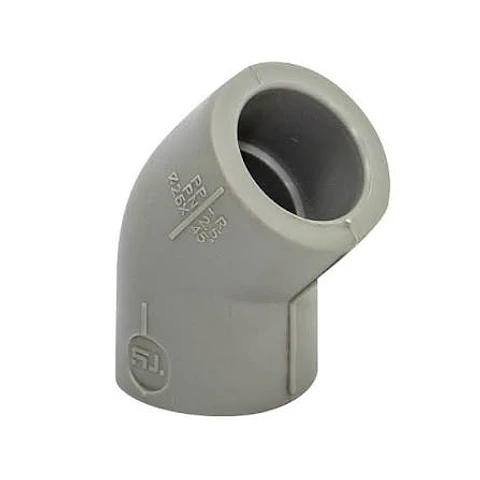 Codo PPR 25MMX45 Grados