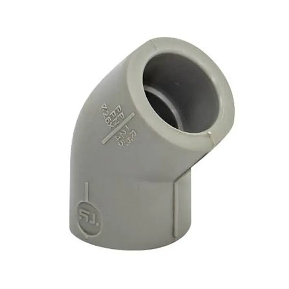 Codo PPR 25MMX45 Grados 1