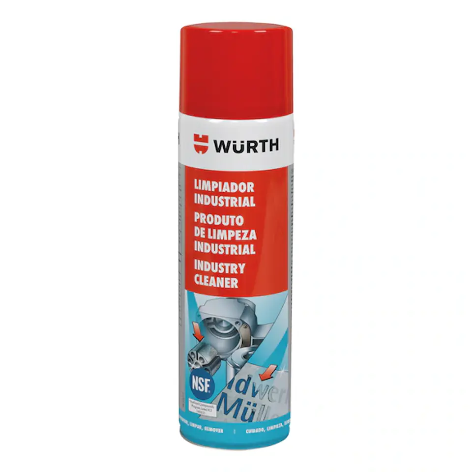 Desengrasante Industrial 500ML Wurth 1