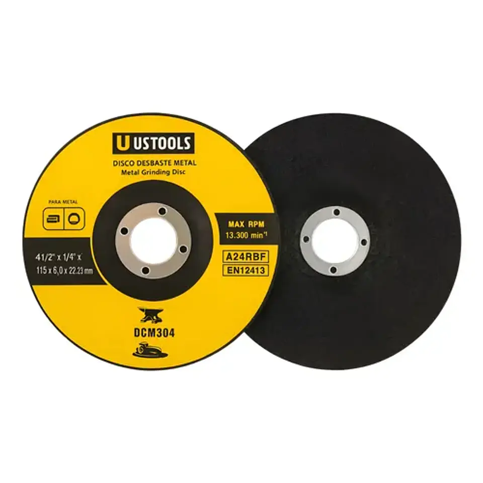 Disco Desbaste Metal 4 1/2 DCM304 Uyus 1