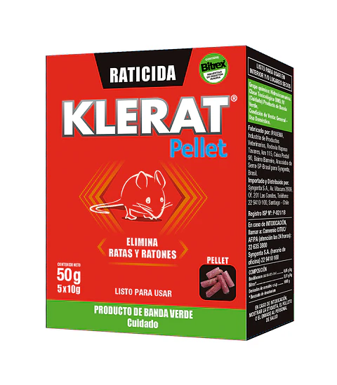 Veneno Klerat Pellet 50Grs