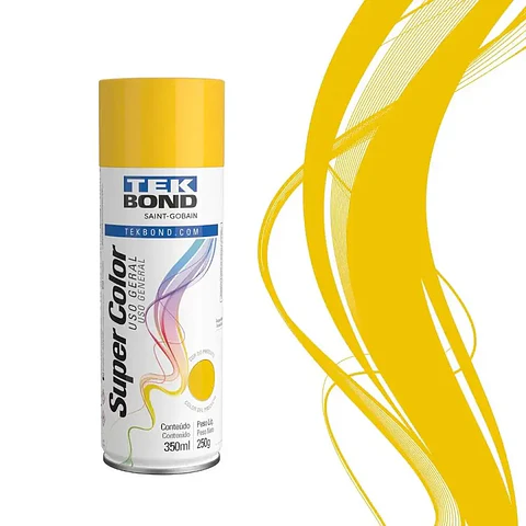 Pintura Spray Tekbond Uso Gral Amarillo 350ML