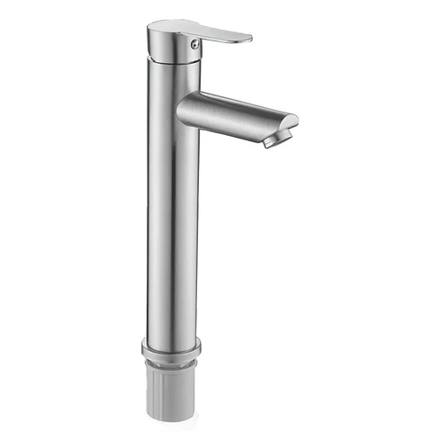 Monomando Lavatorio Alto Modern Inox Taumm