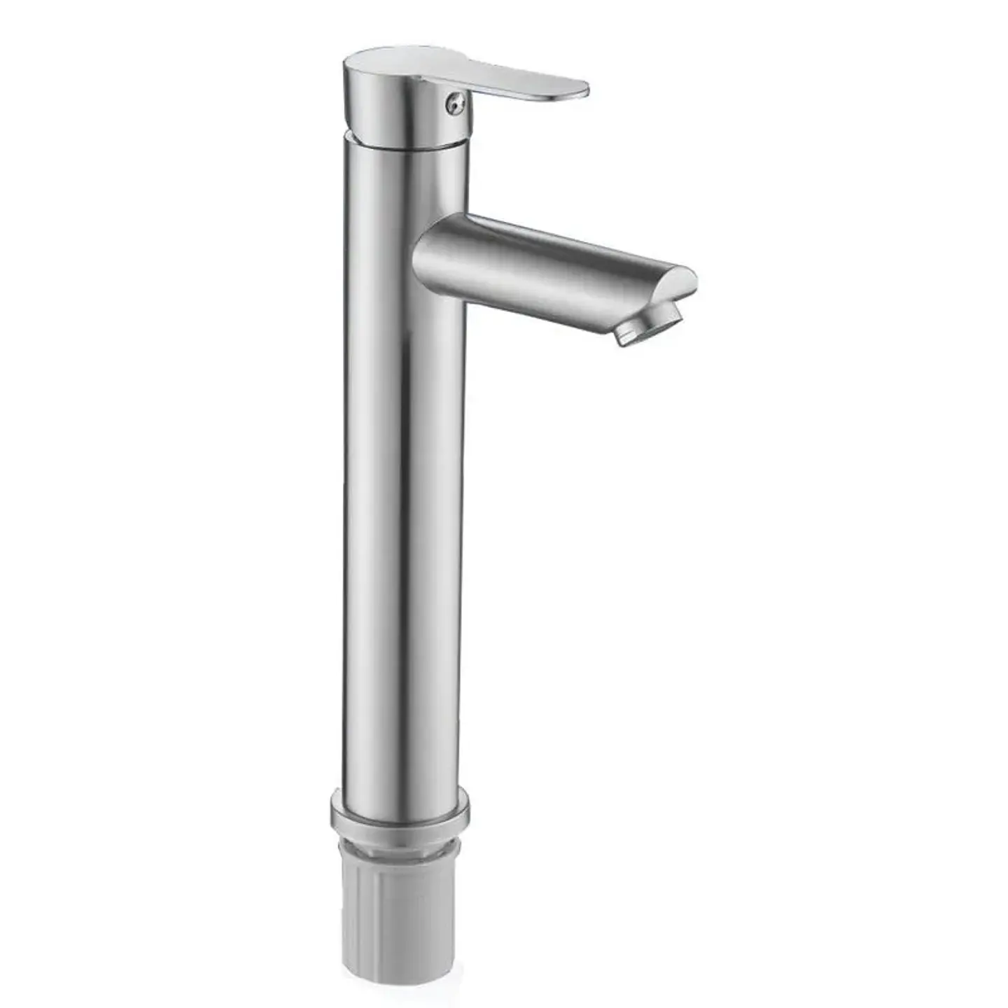 Monomando Lavatorio Alto Modern Inox Taumm 1